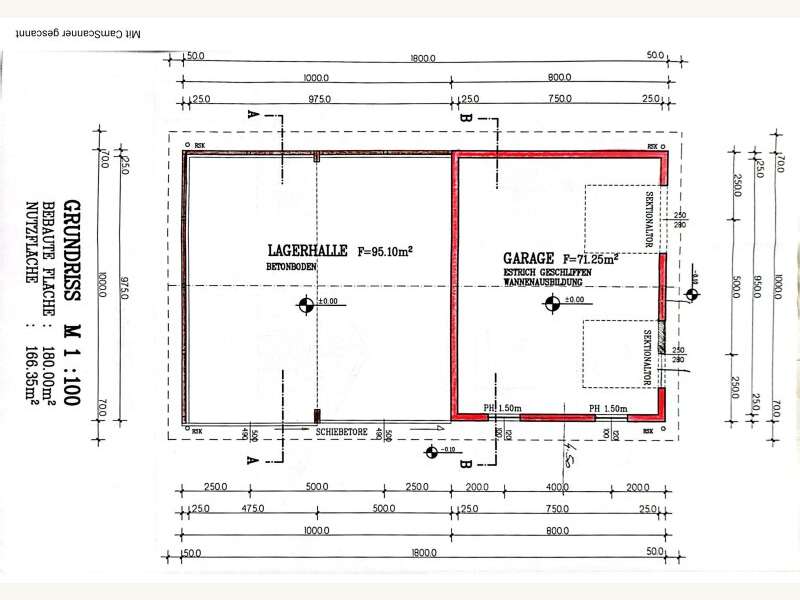 Haus Kernhof: 16971-GR Traktorgarage/Garage Bj 1998 16971-GR Traktorgarage/Garage Bj 1998