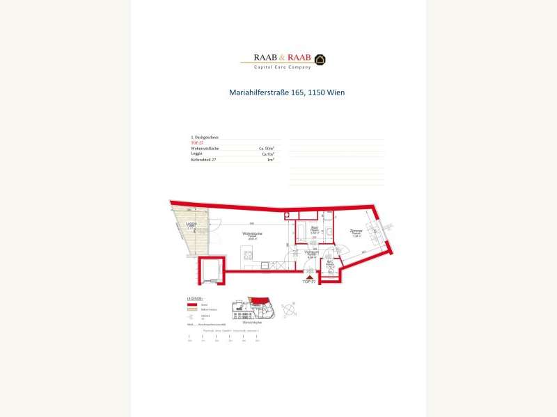 Dachgeschosswohnung in Wien - Bild 19