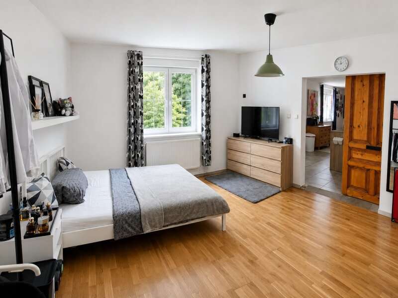Landwirtschaftsimmobilie Bad Deutsch-Altenburg: Schlafzimmer 2 Straßentrakt Schlafzimmer 2 Straßentrakt