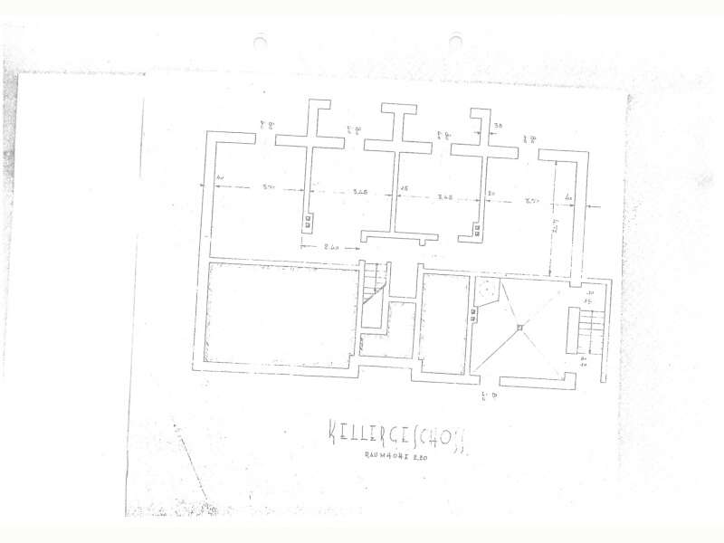 Mehrfamilienhaus Bruckneudorf: Plan Keller Plan Keller