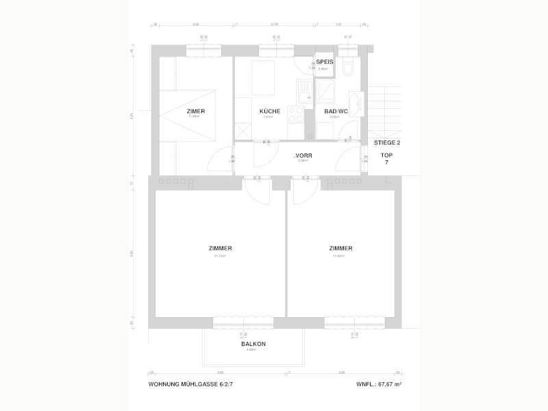Mietwohnung Bruck an der Leitha: Plan Plan